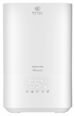 Ультразвуковой увлажнитель серии AIROLE Pro Royal Clima RUH-ARP400/5.0E-WT