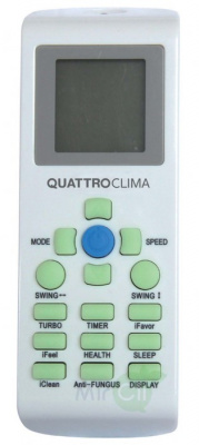 Кассетный кондиционер QUATTROCLIMA QV-I24CG/QN-I24UG/QA-ICP10