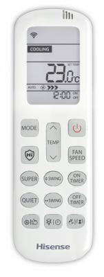 Инверторная сплит-система серии GOAL DC Inverter Wi-Fi AS-13UW4RYRCA04 (комплект)