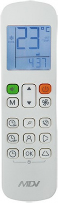 Кассетный фанкойл до 3.5 кВт Mdv MDKD-500S/MDV-MBQ4-03B