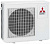 Внешний блок мульти сплит-системы на 2 комнаты Mitsubishi Electric Free Match MXZ-2F53VFHZ