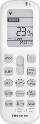 Настенный внутренний блок мульти сплит-системы Hisense Design FREE Match AMS-09UR4SVETG67(R) SILVER
