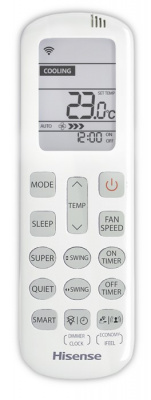 Настенный внутренний блок мульти сплит-системы Hisense Premium Design FREE Match DC AMS-09UR4SVETG67(R)