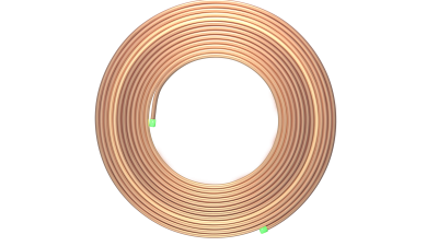 Труба медная 15,88x0,75x15000мм (5/8"х0,030") Refpipe Master SPL-15075-15RP