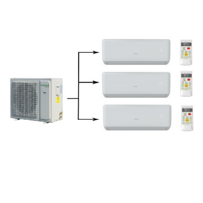 Мульти сплит-система на 3 комнаты Rovex 3M21UIHA/RS-M07IHA1*3