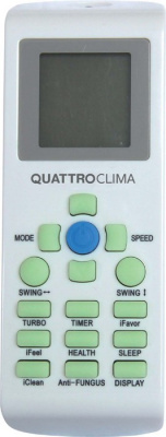 Кассетный кондиционер QUATTROCLIMA QV-I12CG/QN-I12UG/QA-ICP9