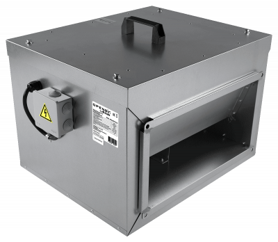 Звукоизолированный прямоугольный канальный вентилятор ZKSA 600x350-4L1 OPENAIR by ZILON