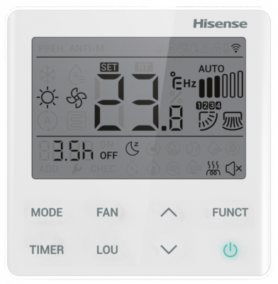 Сплит-система канального типа серии HEAVY 2.0 CLASSIC Hisense AUD-36HX4RFM2/AUW-36H6RK2 (комплект)