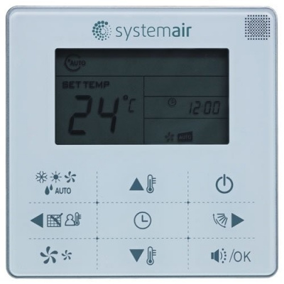 Мощная сплит-система канального типа Systemair SYSPLIT DUCT 76 HP R