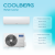 Сплит-система СOOLBERG Runa inverter CI-12R1-IN / CI-12R1-OUT Сплит-система СOOLBERG Runa inverter CI-12R1-IN / CI-12R1-OUT